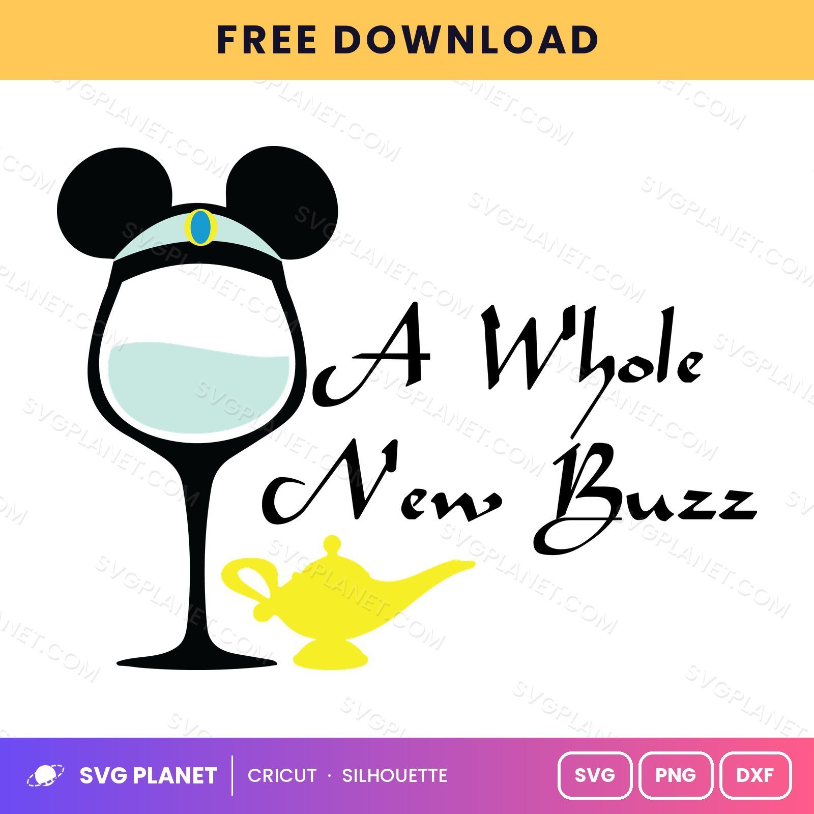 A Whole New Buzz Free SVG PNG DXF - Image 2