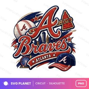 Atlanta Baseball Fan, Braves Wall Art, Baseball Lover Gift