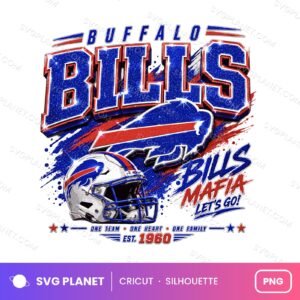 Buffalo Bills Football Shirt Design, Bills Mafia Graphic, Buffalo Football Fan Gift