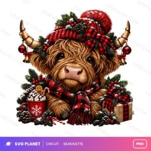 Christmas Highland Cow, Snoopy Christmas Clipart Christmas PNG