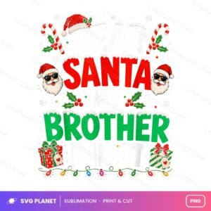 Dear Santa My Brother Did It Funny Christmas PNG