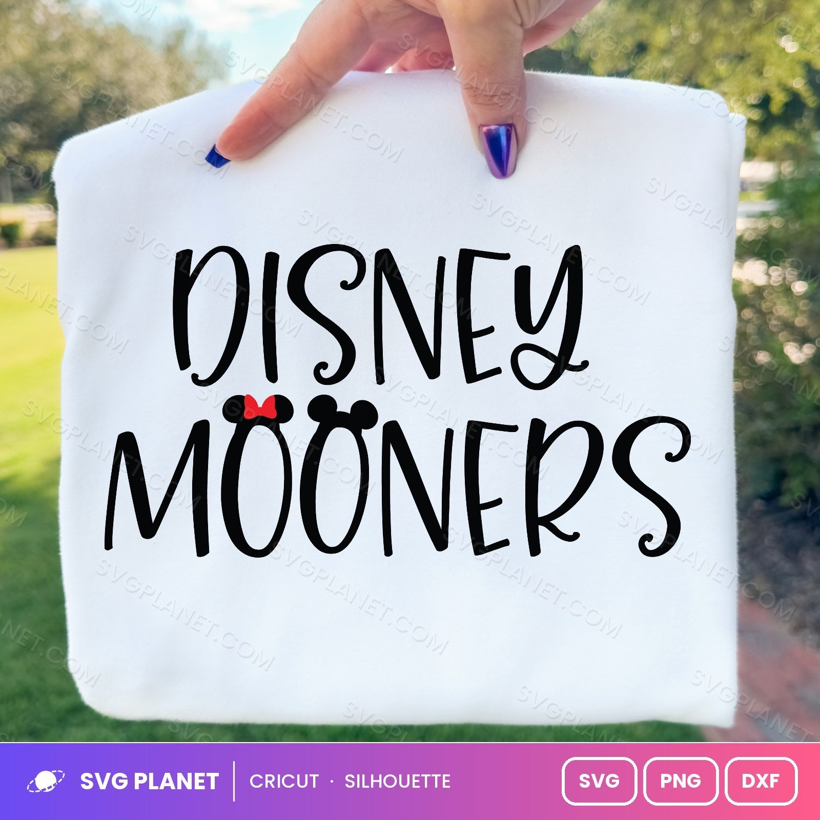Disney Mooners Free SVG PNG DXF