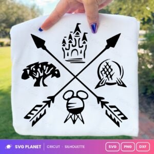 Disneyland Parks Free SVG PNG DXF