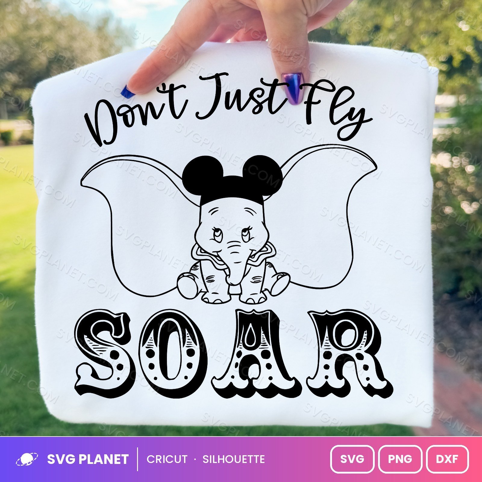 Dont Just Fly Soar 2 Free SVG PNG DXF