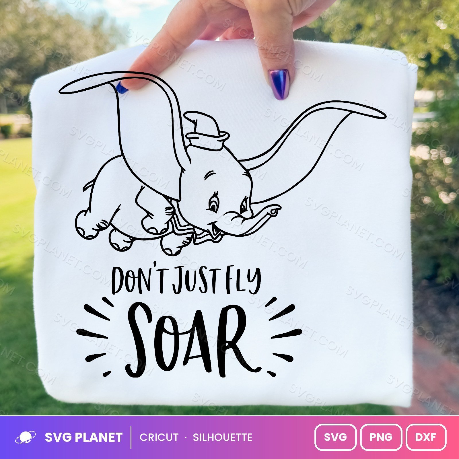 Dont Just Fly Soar Free SVG PNG DXF