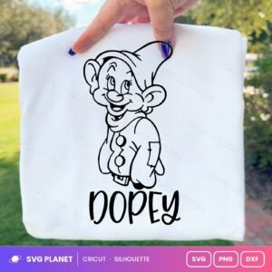 Dopey Free SVG PNG DXF
