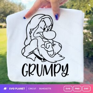 Grumpy Free SVG PNG DXF