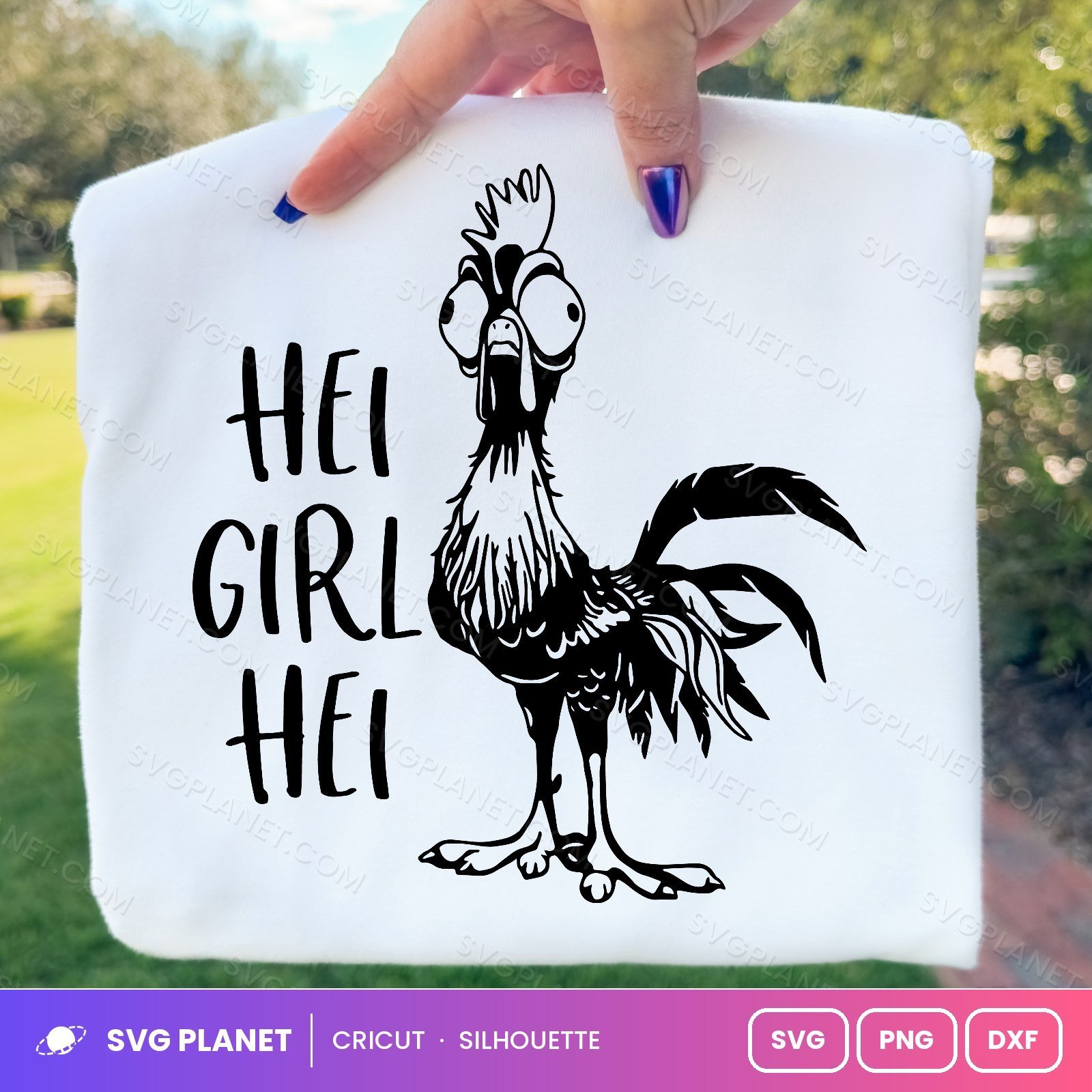 Hei Girl Hei Free SVG PNG DXF