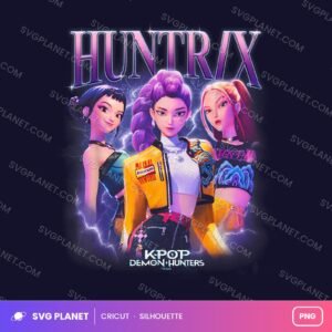 Huntrix KPop Demon Hunters, Huntrix Band Artwork, KPop Demon Hunters Sublimation Other PNG