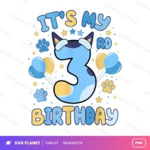 Its My 3rd Birthday PNG