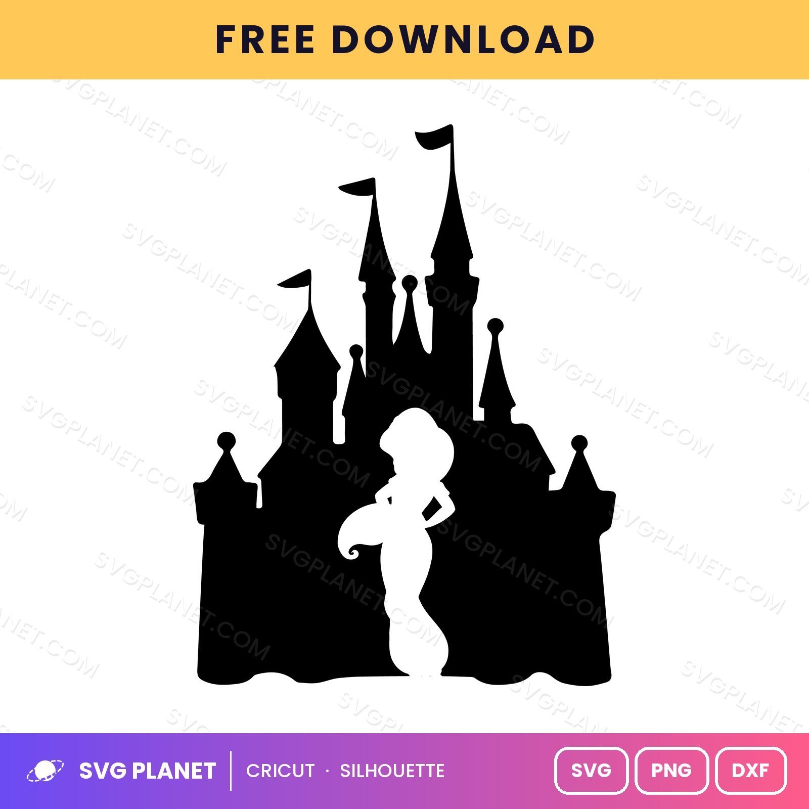 Jasmine Free SVG PNG DXF - Image 2