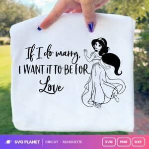 Jasmine If I Do Marry Free SVG PNG DXF