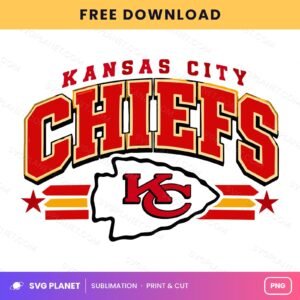 Kansas City Chiefs Football Logo Sublimation Free PNG