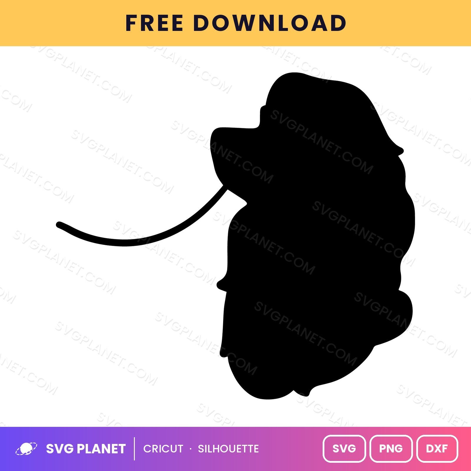 Lady Free SVG PNG DXF - Image 2
