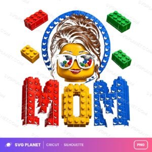 Lego Mom, Brick Mom Artwork, Lego Sublimation Other PNG