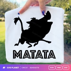 Matata Free SVG PNG DXF