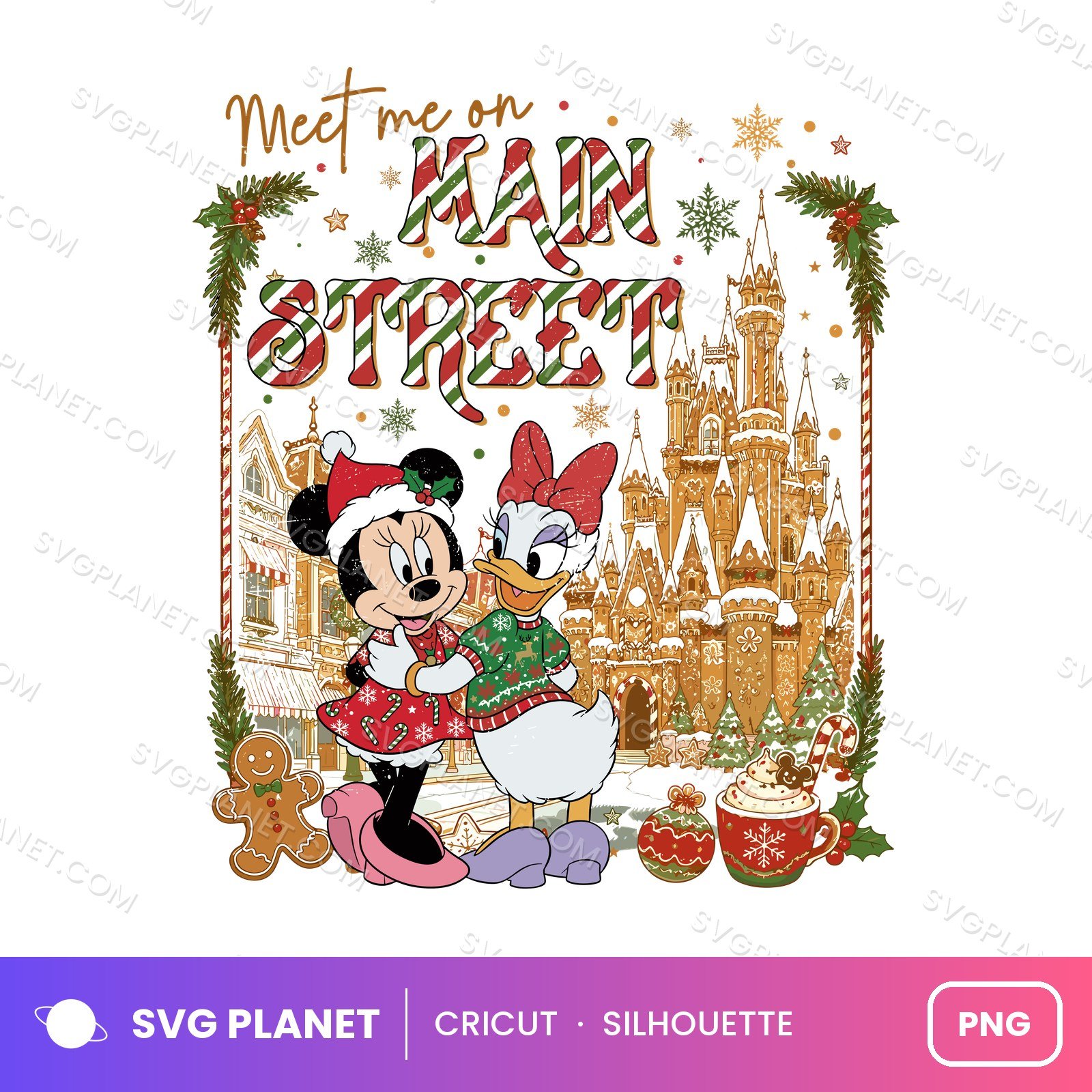 Meet Me On Main Street Christmas, Disney Minnie & Daisy Besties Holiday