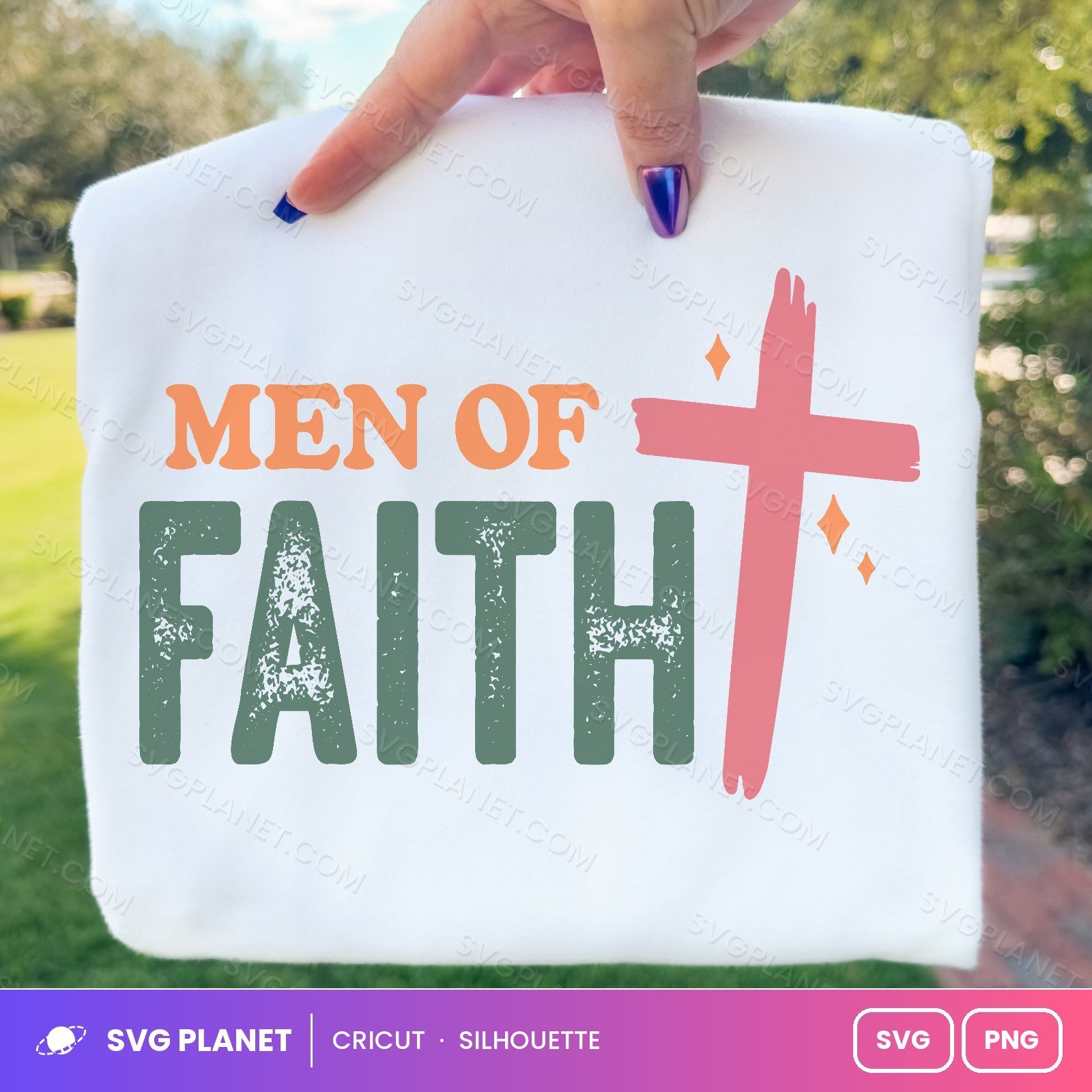 Men Of Faith SVG