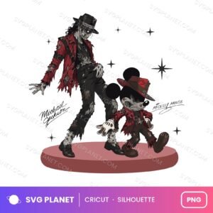 Michael Jackson Thriller Zombie Mickey, Vintage Disney Halloween, Spooky Magic Kingdom