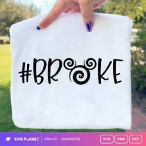 Mickey Broke Free SVG PNG DXF