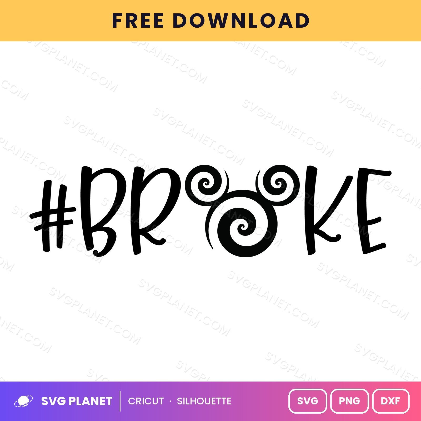 Mickey Broke Free SVG PNG DXF - Image 2