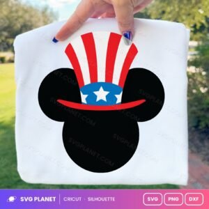 Mickey Hat Free SVG PNG DXF