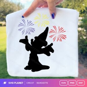 Mickey Magician Free SVG PNG DXF