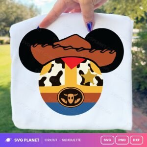 Mickey Woody Free SVG PNG DXF
