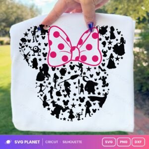 Minnie 3 Free SVG PNG DXF