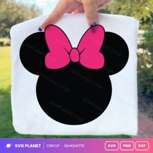 Minnie Free SVG PNG DXF