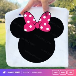 Minnie Free SVG PNG DXF