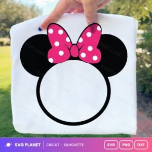 Minnie Free SVG PNG DXF