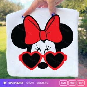 Minnie Glasses Free SVG PNG DXF