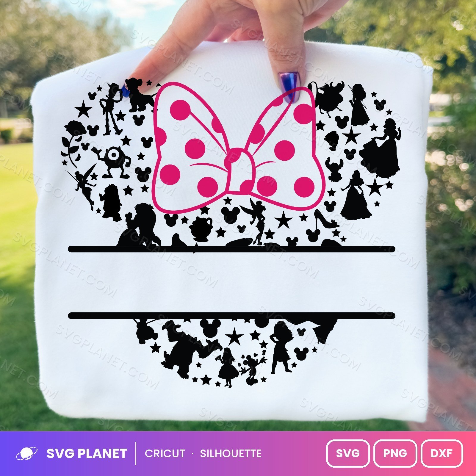 Minnie Name Free SVG PNG DXF