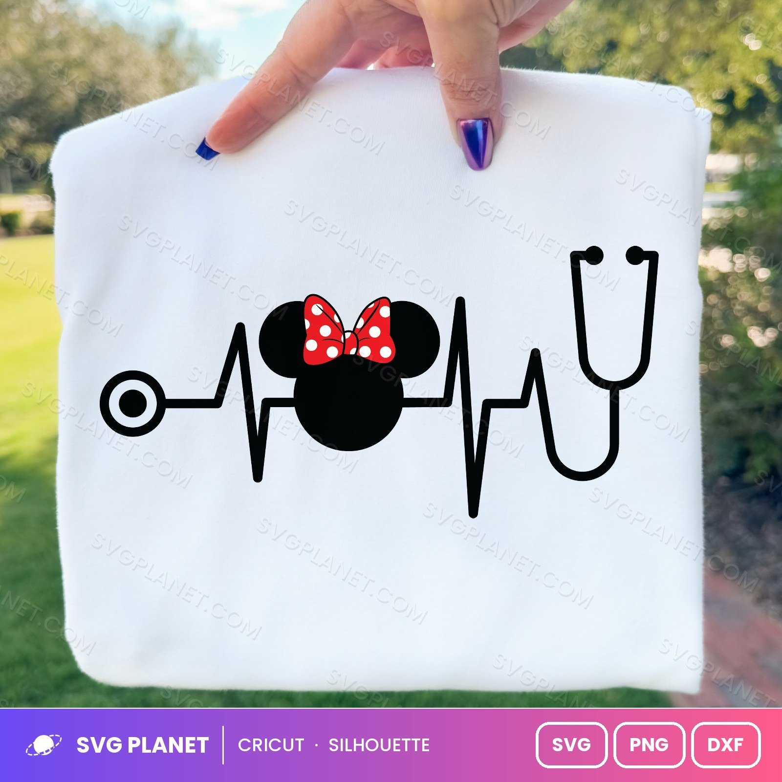 Minnie Steto Free SVG PNG DXF