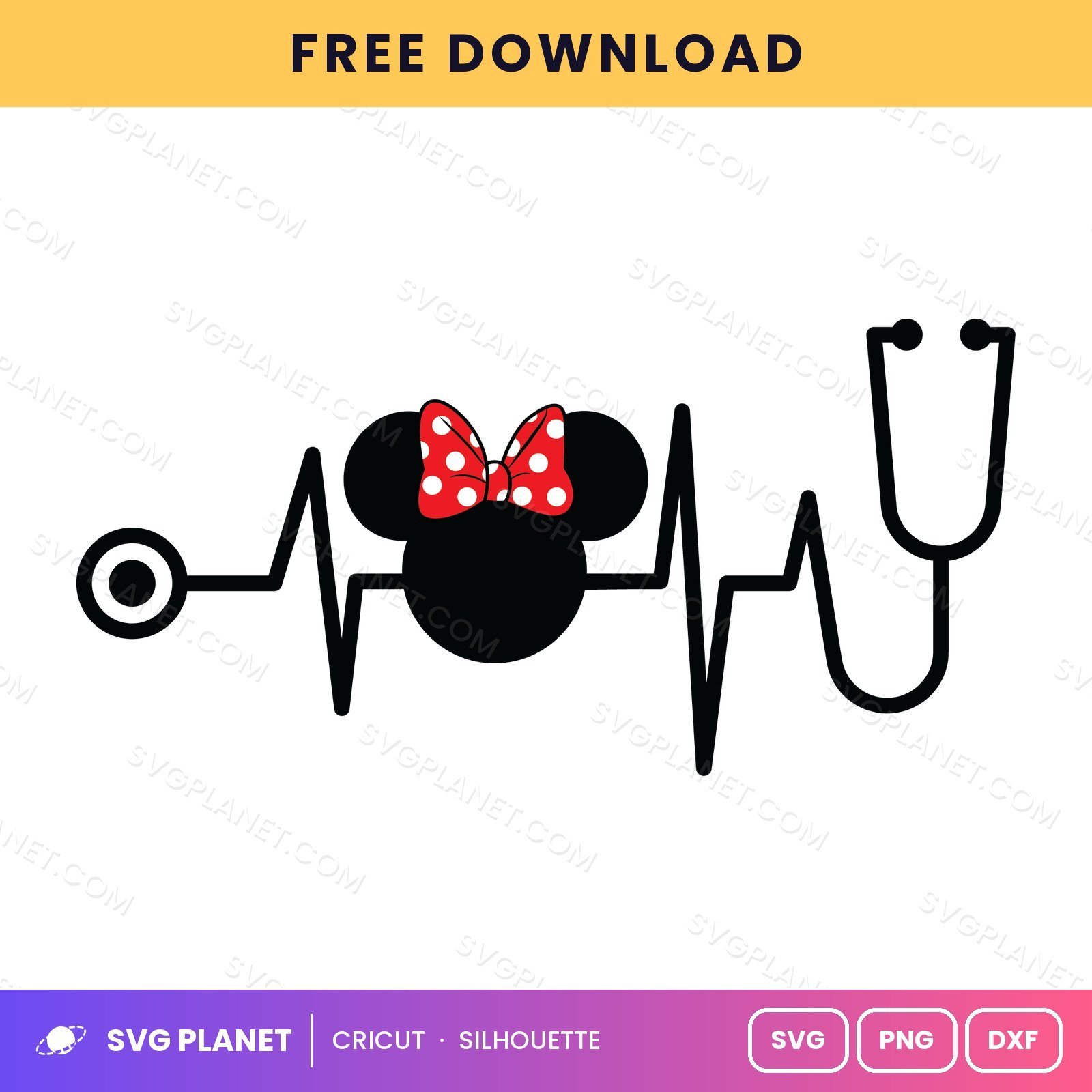 Minnie Steto Free SVG PNG DXF - Image 2