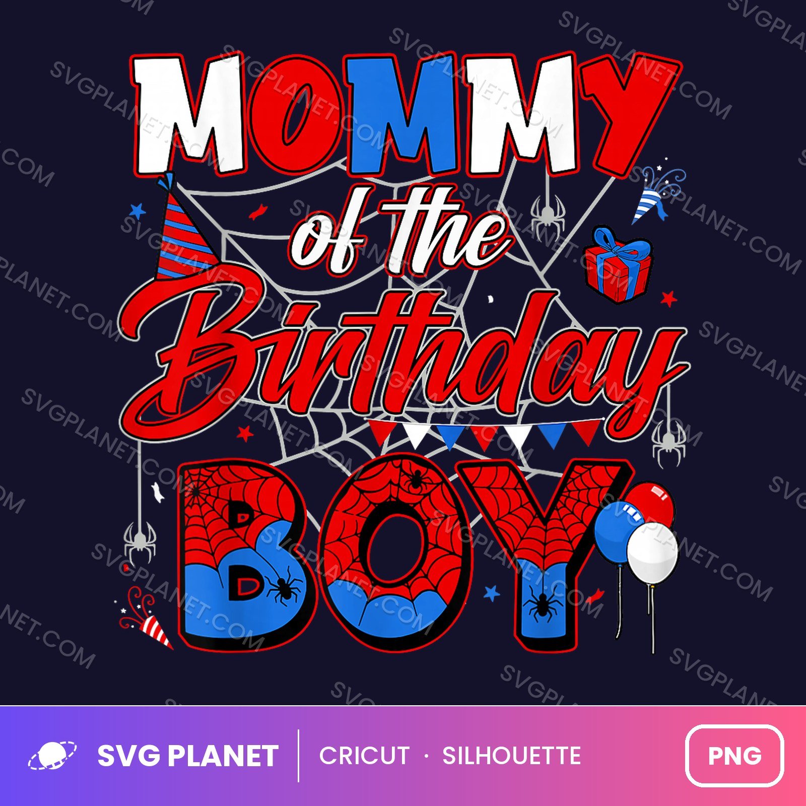 Mommy Of The Birthday Boy Birthday PNG