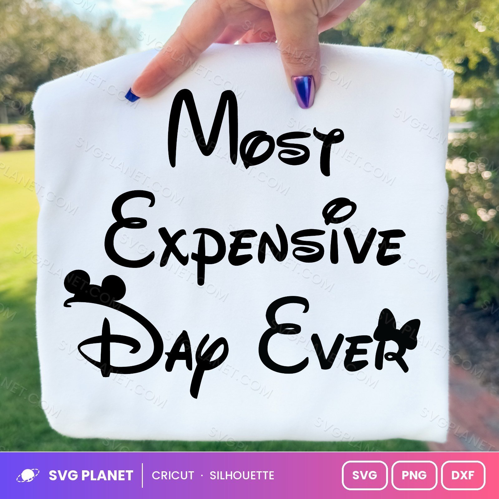 Most Expensive Day Ever Free SVG PNG DXF