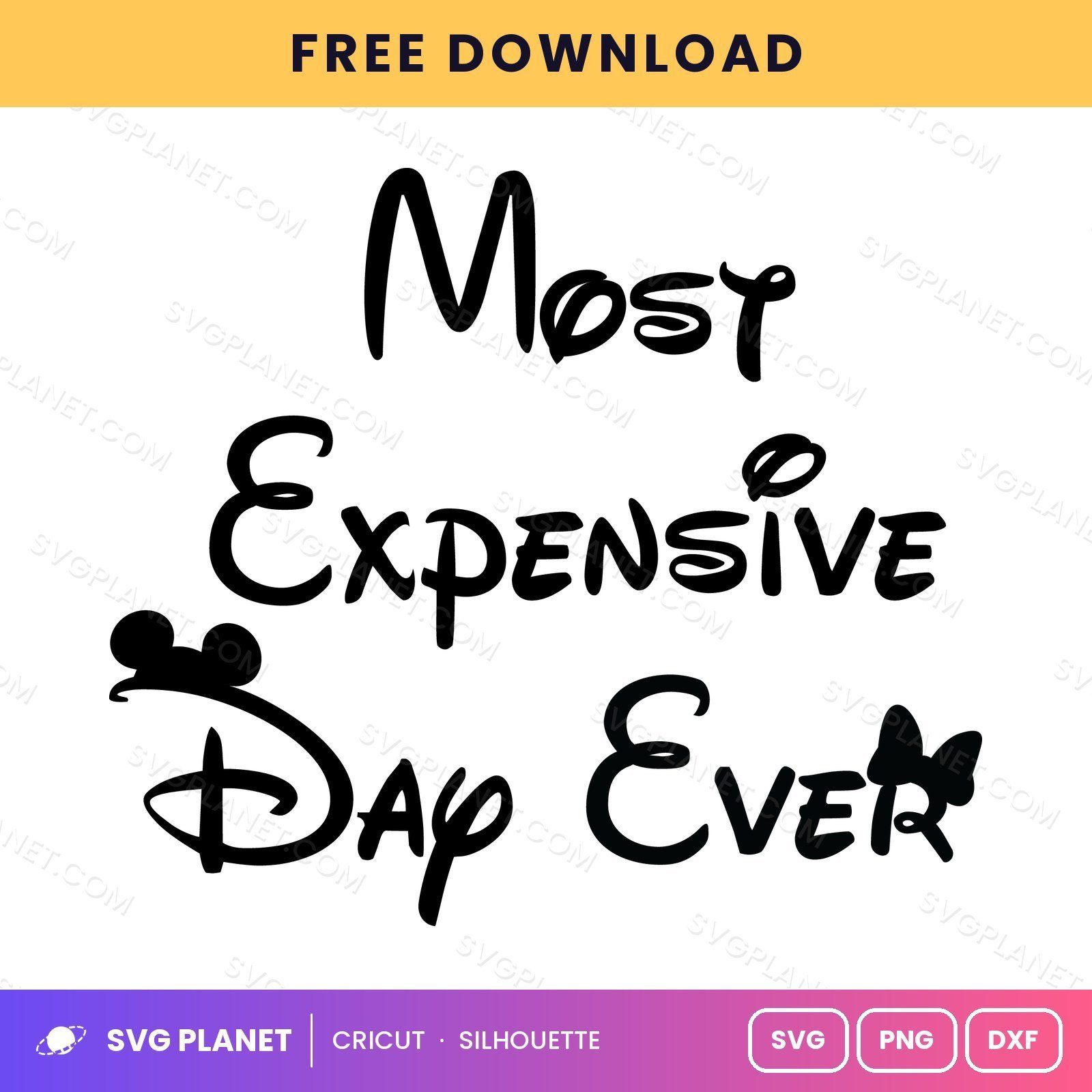 Most Expensive Day Ever Free SVG PNG DXF - Image 2