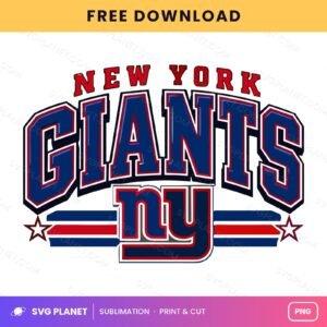 New York Giants Football Logo Sublimation Free PNG