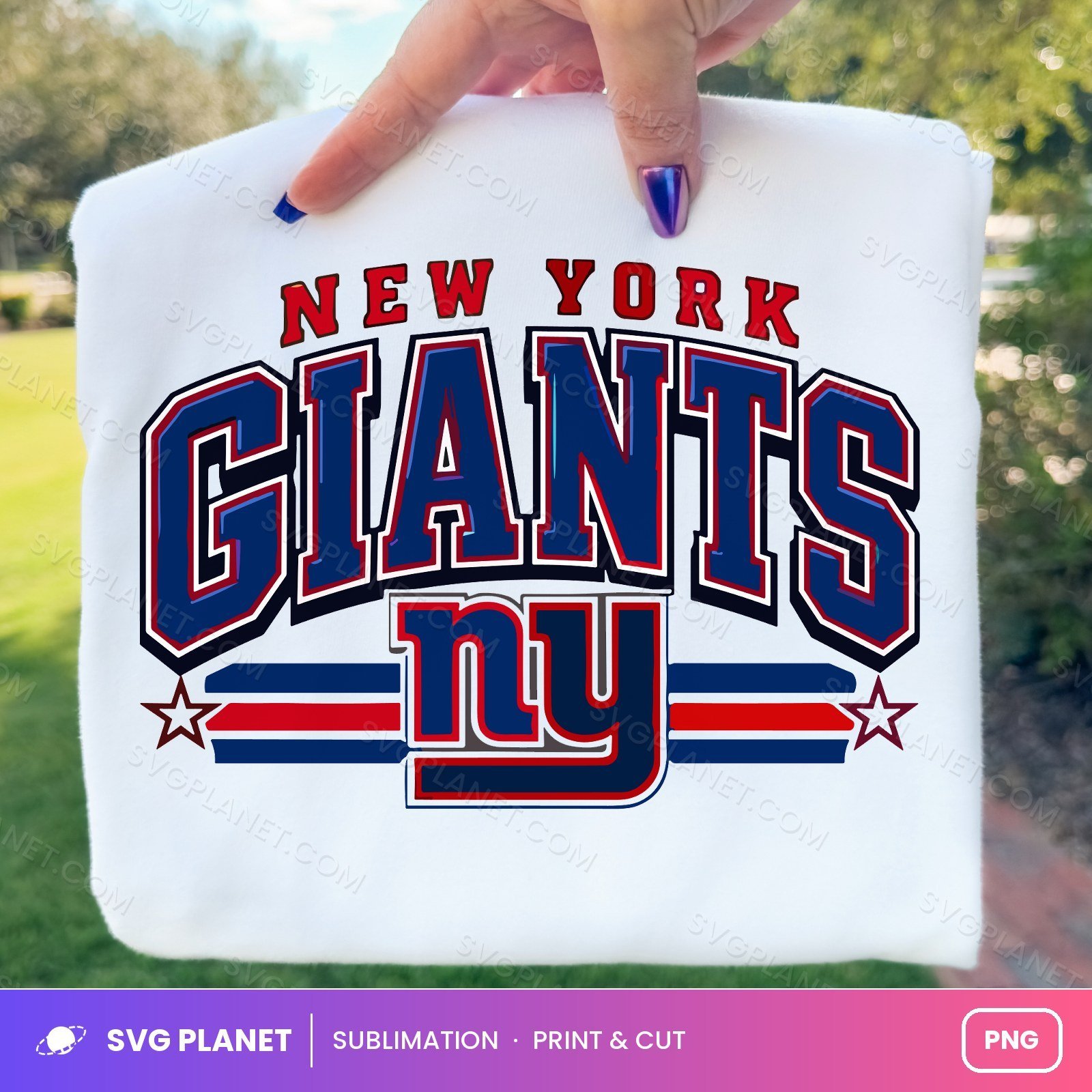 New York Giants Football Logo Sublimation Free PNG - Image 2