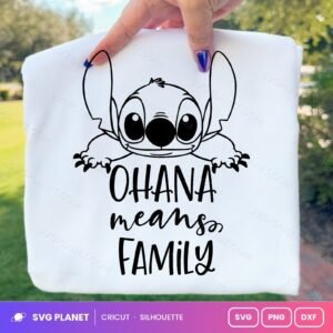 Ohana Means Family 2 Free SVG PNG DXF