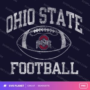 Ohio State Football, Ohio State Football Artwork, Football Sublimation NFL PNG