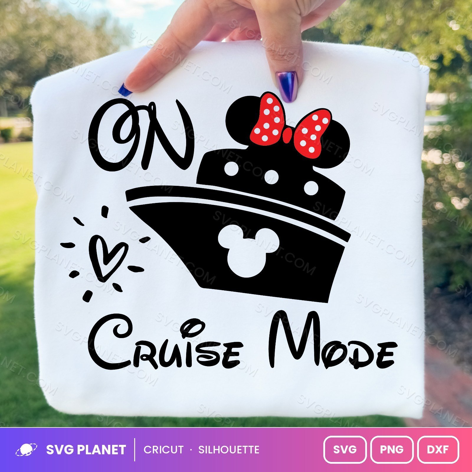 On Cruise Mode Free SVG PNG DXF