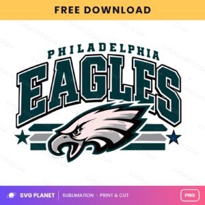 Philadelphia Eagle Football Logo Sublimation Free PNG