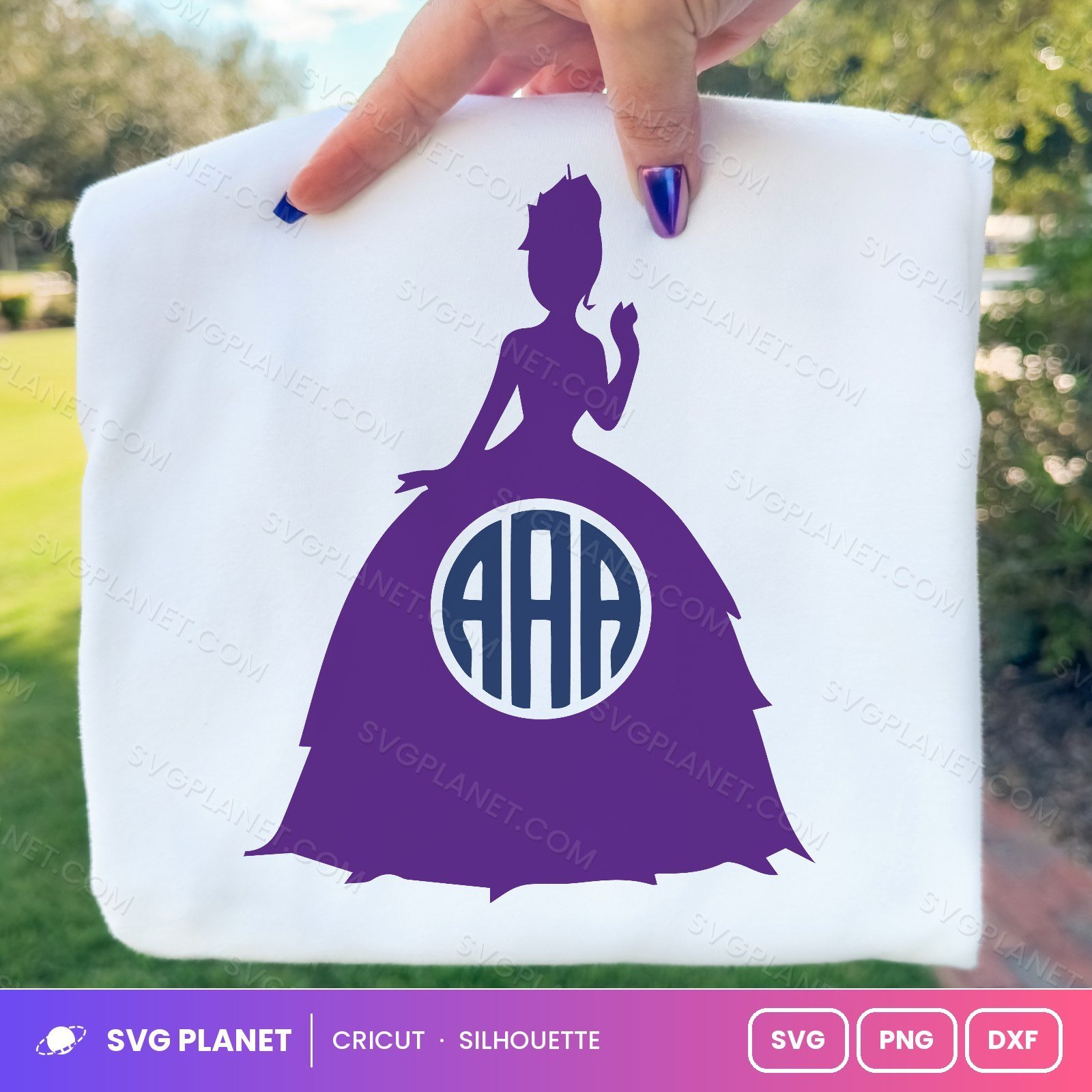 Princess Free SVG PNG DXF