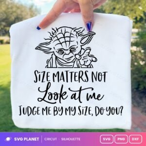 Size Matters Not Free SVG PNG DXF