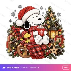 Snoopy Christmas, Christmas Snoopy Design, Christmas Dog Snoopy Christmas PNG