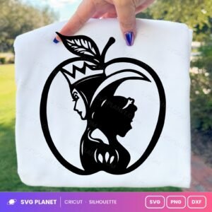 Snow White And The Evil Queen Free SVG PNG DXF