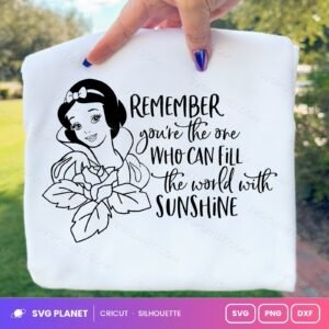 Snow White Remember Free SVG PNG DXF